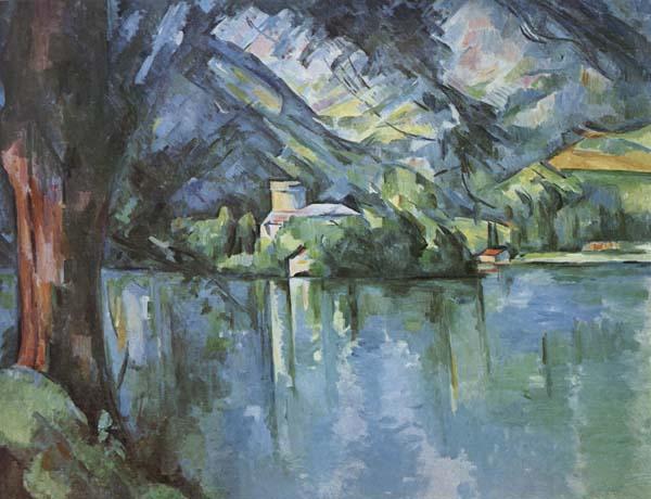 Paul Cezanne The Lac d'Annecy oil painting picture